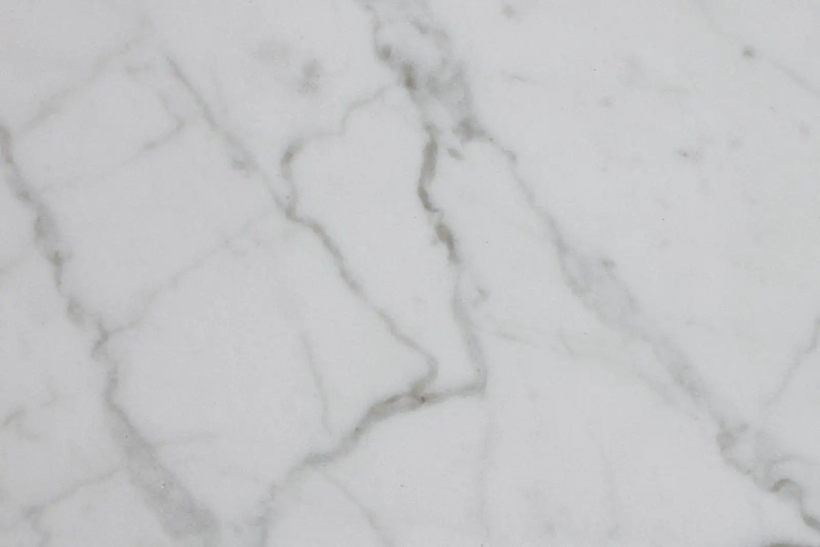 Polished white marble with soft grey veining