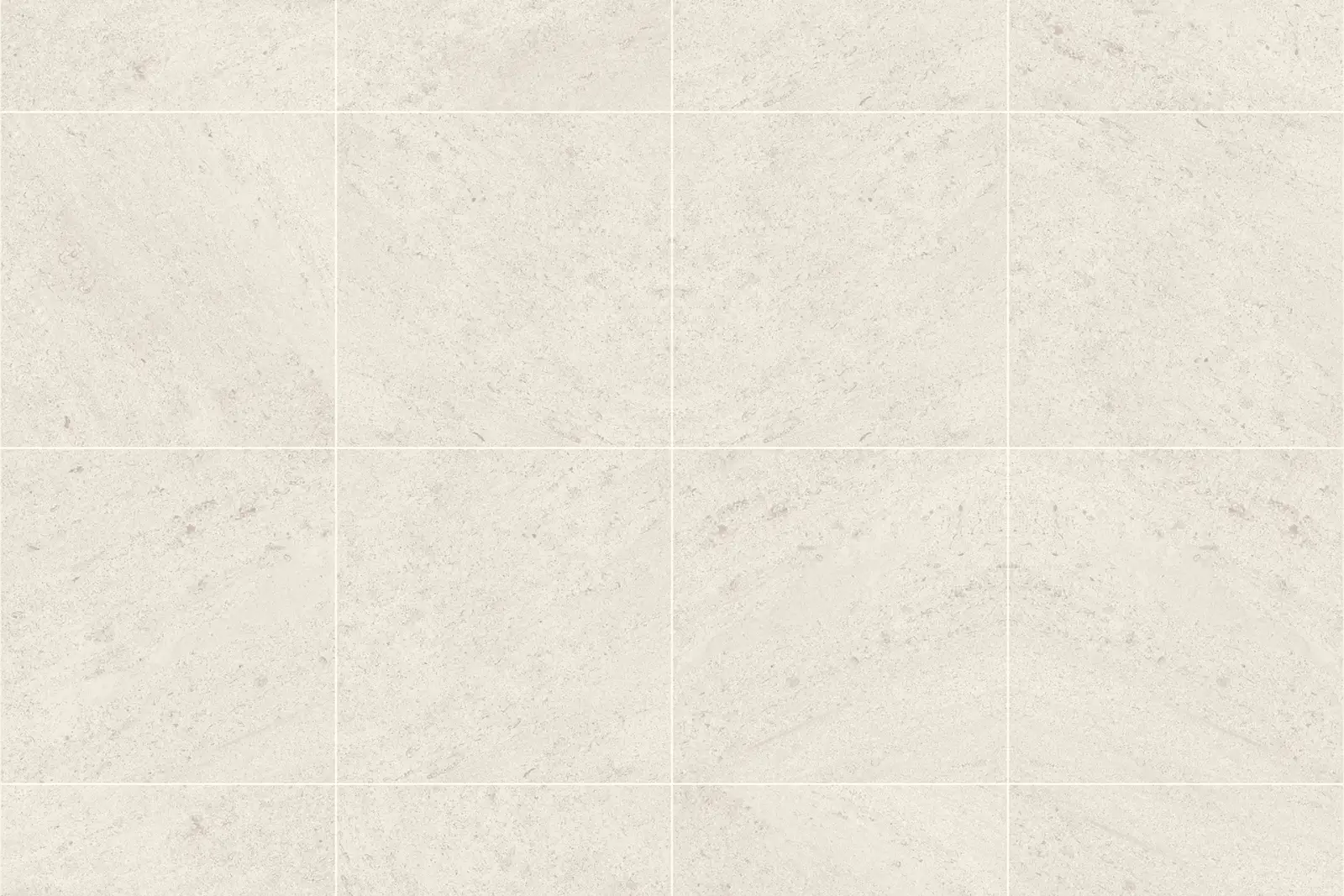 Cream stone-look porcelain floor tiles